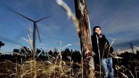 Kamyar Hussein har hela tiden trivts bra i Piteå. Just nu utbildar han sig till vinkraftstekniker men när han läst klart, då vill han flytta.