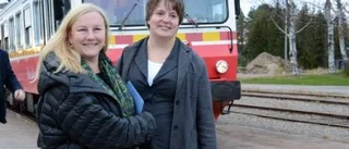 Ministerns exporttåg i Arvidsjaur