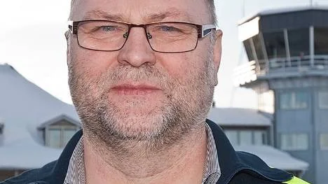 Ralf Lundberg, flygplatschef och vd för Arvidsjaur Flygplats AB. (Arkivbild)