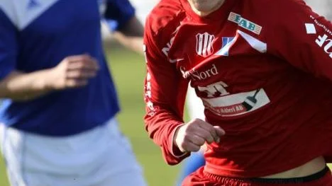 Alexander Rönnqvist gjorde Piteås mål när division 2-fotbollen startade efter uppehållet. (Arkivbild)