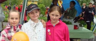 Vidselborna trotsade vädret på torgdagen
