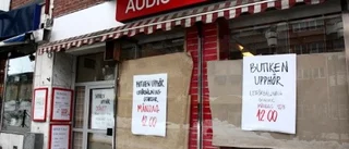 Anrik butik lägger ner