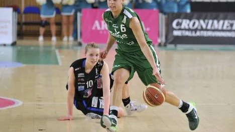 Ellen Nyström och hennes lagkompisar föll i SM-finalen.