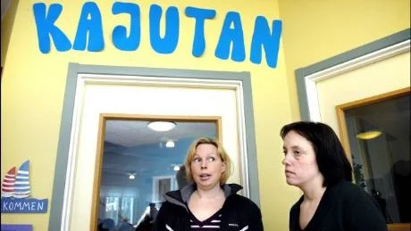 Carina Winsa, vice ordförande i Norrbottens idrottsförbund, till vänster. Kan användas som porträtt.
