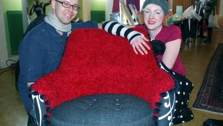 ÅRETS NYFÖRETAGARE. Anders och Terese Östlings företag Tygern tillverkar och gör om gamla möbler förutom att de båda slöjdar i alla upptänkliga material.