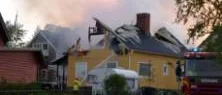 Familj hemlös - gasolen exploderade