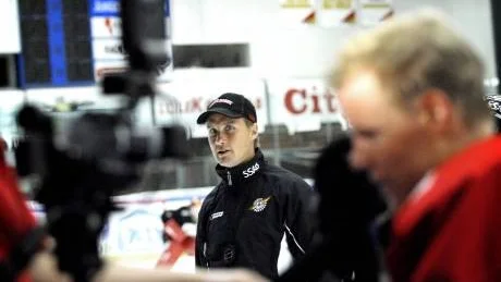 BRA. Roger Rönnberg såg en framtida stjärna i den österrikiske forwarden Thomas Raffl.