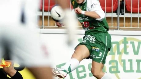 STABIL. Haris Devic imponerade i matchen.