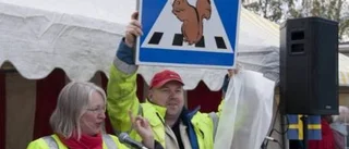 En gata för alla är invigd
