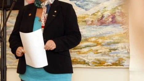 Veckan invigdes av socialnämndens ordförande Helena Öhlund.