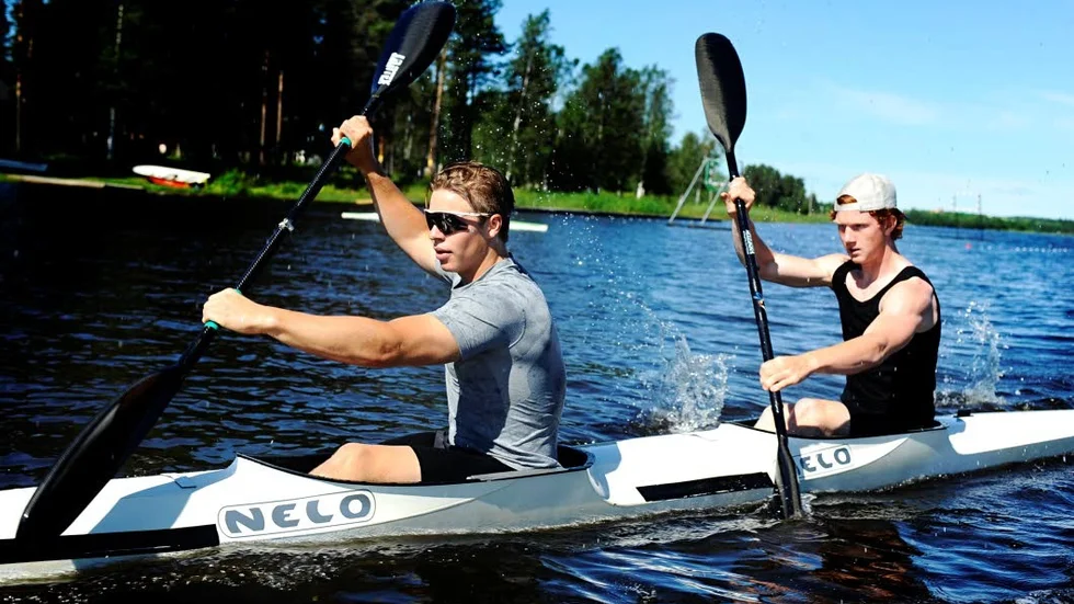 Joel Elenius och Henrik Strand tog tillsammans med Erik Strand och Jonas Haukka medalj i stafetten.