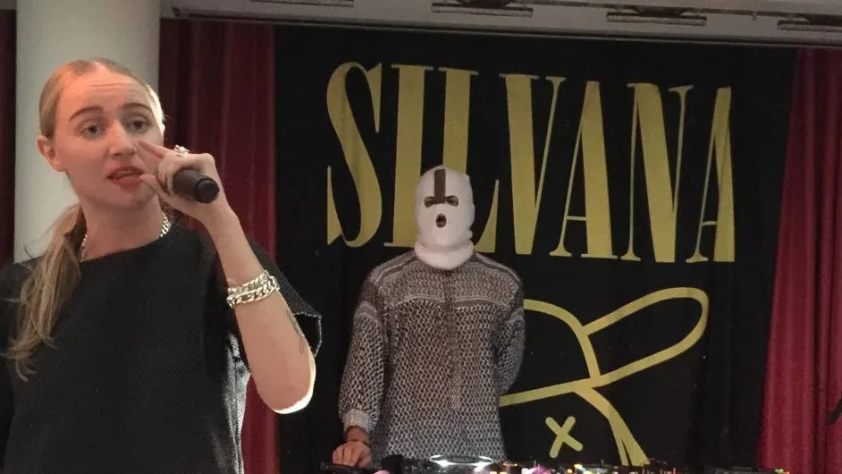 Silvana Imam på Klubb Makten.
