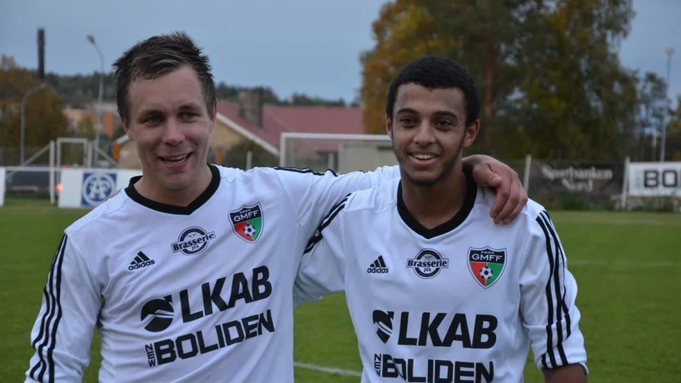 Mikael Jannok och Karl Cunningham.