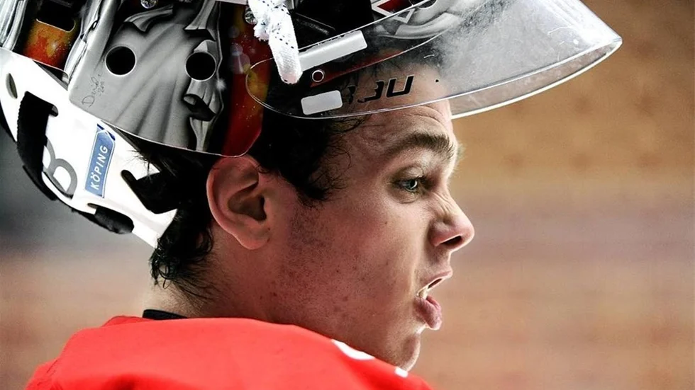 Foto: Roland S Lundström
TOPPAR POÄNGLIGAN. Johan Gustafsson i AHL-klubben Iowa Wild återfinns högt upp i poängstatistiken för målvakter efter att ha noterats för en assist i nattens match mot Abbotsford Heat.