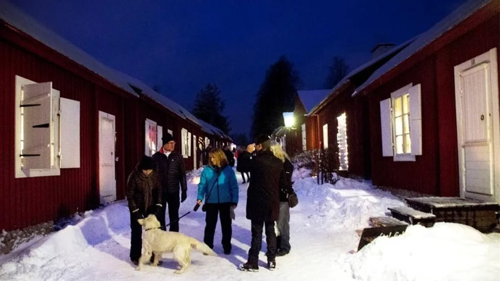 Många Bodensare fixade julmyset på kyrkmarknaden i helgen.