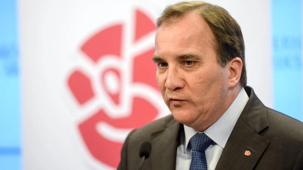 Vill se rött. Stefan Löfven hoppas på att få bilda regering.