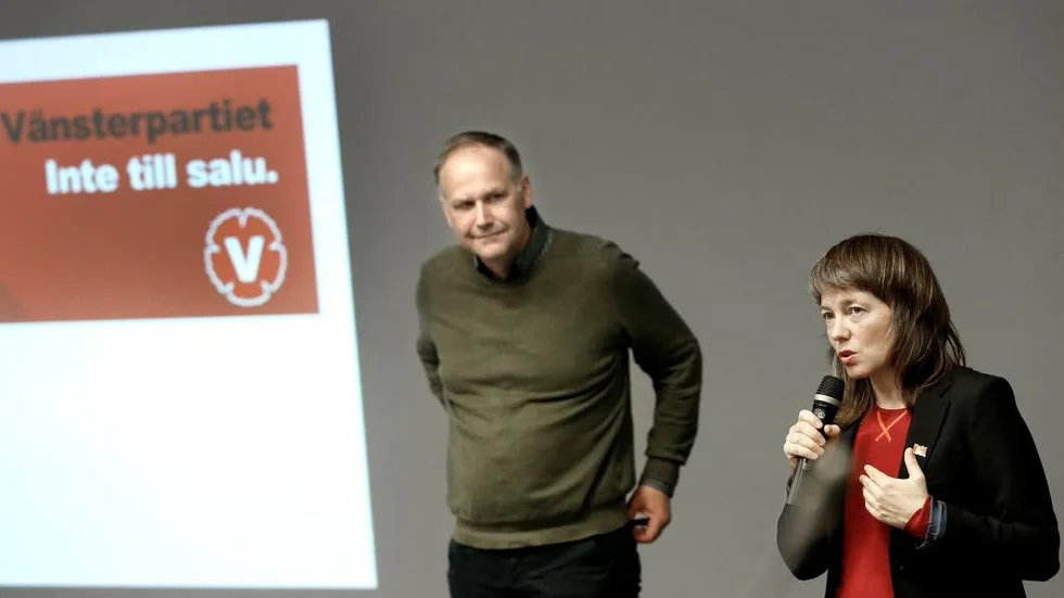"Hon kommer bli den vassaste feministen i Europaparlamentet" sa Jonas Sjöstedt om Malin Björk.