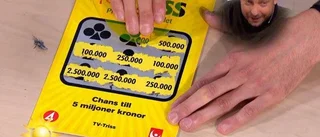 Luleåbo skrapade hem storvinst i tv