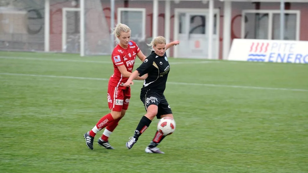 Tillbaka. Emelie Lövgren gjorde comeback efter skada.