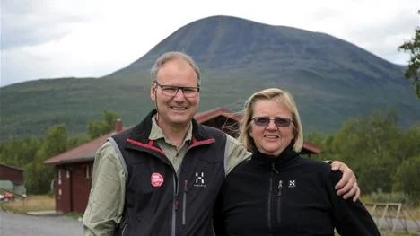 VANA VANDRARE. Mats och Annika Wickman gjorde sina första fjällstrapatser redan 1979 respektive 1980.