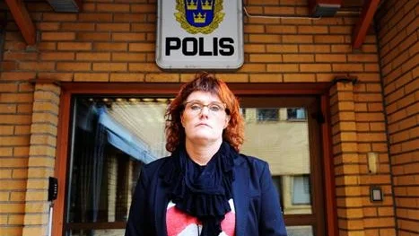 Karin Markaberg, förundersökningsledare vid Bodenpolisen.