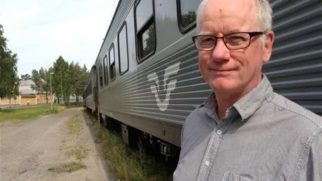 LÅNGSIKTIGT. Enligt Trafikverkets projektledare Alf Karlsson kommer den tillfälliga tågstationen fungera fram tills att den nya permanenta stationen är på plats.