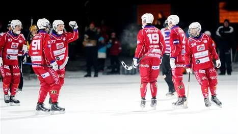 Frisk. Lars Edvartsen (längst till höger) är tillbaka efter sjukdom.