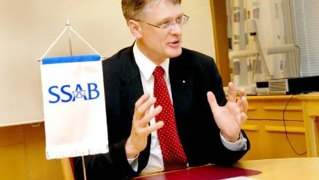 GLAD I DAG. SSAB Tunnplåts VD Göran Karlsson kan glädja sig över rörelseresultatet för 2007 på närmare 3,5 miljarder kronor.