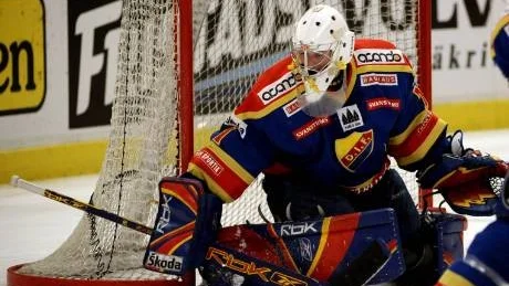 NHL NÄSTA. Bodensonen och Djurgårdens målvakt Daniel Larsson är nära ett NHL-kontrakt med Detroit Red Wings.