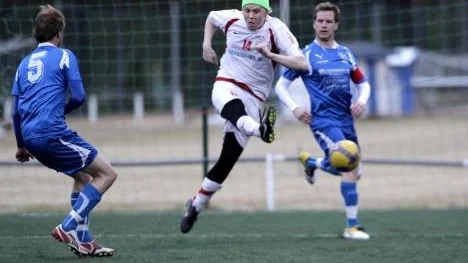 Johnny Landgren gjorde mål för Alterdalen men det blev ändå förlust mot Arvidsjaur i gruppfinalen.