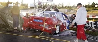 Rallycrossförare skadad i final