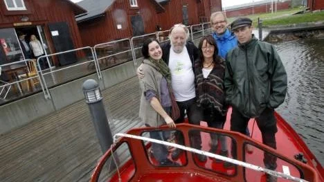 Elin Johansson, Ingemar Johansson, Britt-Louise Nyman, Thomas Olofsson och Thomas Lindbäck är laddade inför Skärgårdsfesten nästa lördag.