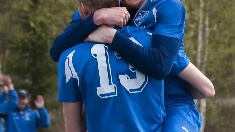 Får Emil Lindmark och hans IFK Arvidsjaur jubla i kväll, tisdag? Arvidsjaur möter då Hedens IF i final i Lilla Coop Norrbotten Cup/Lilla DM. (Arkivbild)