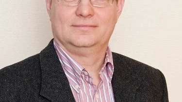 Mikael Winninge översättningsdirektor, docent, hos Svenska Bibelsällskapet medverkar vid ett seminarium i Hortlax.