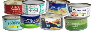 Fisk på burk i stort test