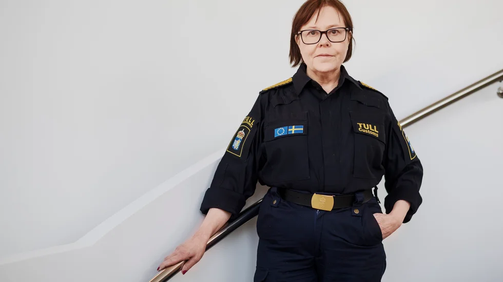 Charlotte Svensson, generaltulldirektör, säger att Tullverket behöver större resurser för att kunna trappa upp brottsbekämpningsarbetet. Arkivbild.