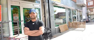 Större uteservering vållar problem