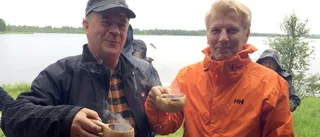 Ministrar möttes under fisketur