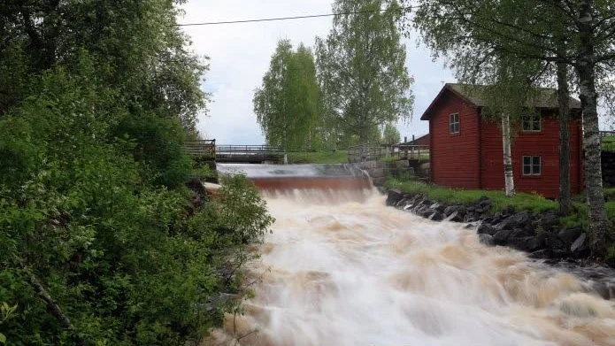 Vackert. Svensbyliden tas väl om hand av pensionärerna som sköter omådet.