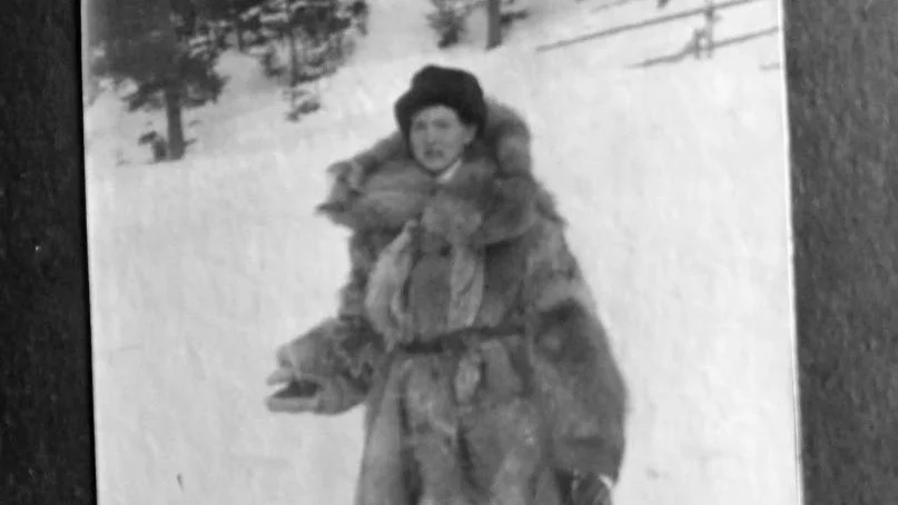 Eva Andén reste runt i bland annat Lappland och föreläste om lagar som hade inverkan på kvinnors liv.