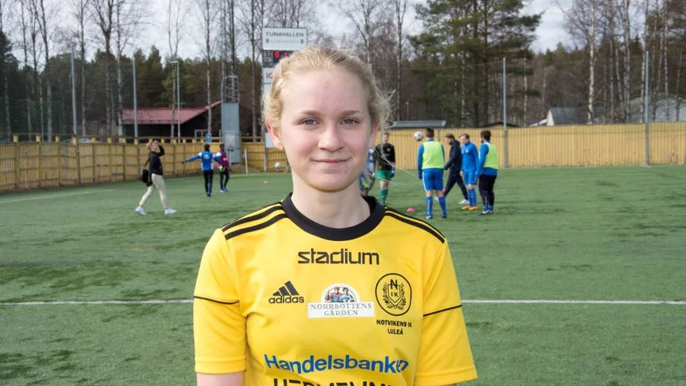 Alva Rosén blev matchhjälte med matchens enda mål.