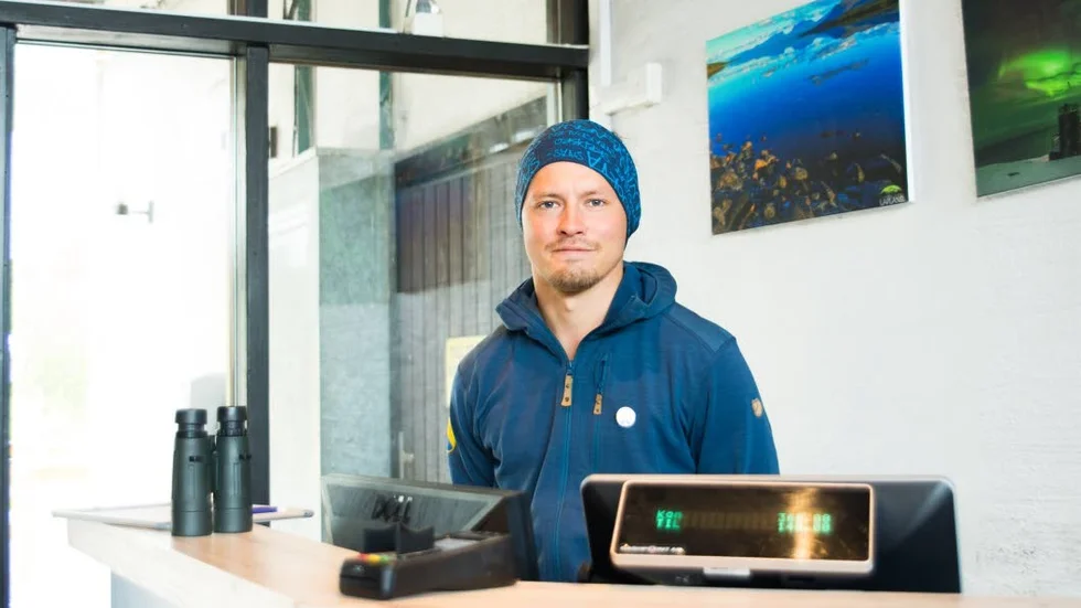 Fredrik Stålnacke, avdelningsansvarig för Abisko linbana.