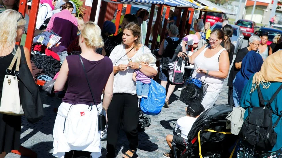 Folkligt, fullsatt, festligt. Bytardagen blev en succé.