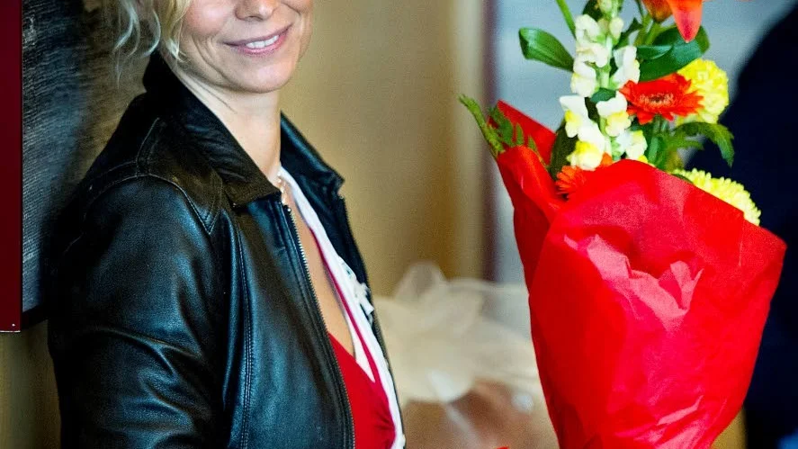 Prisad. Annika Stävenborg Vennberg, Luleå kommuns jämställdhetsstipendiat 2012.