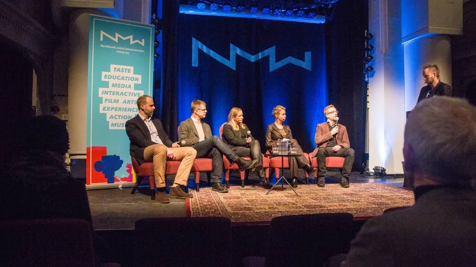 Panelen. Marcus Melinder, Patrik Boström, Mia Lindqvist, Anne Lagercrantz, Mats Ehnbom.