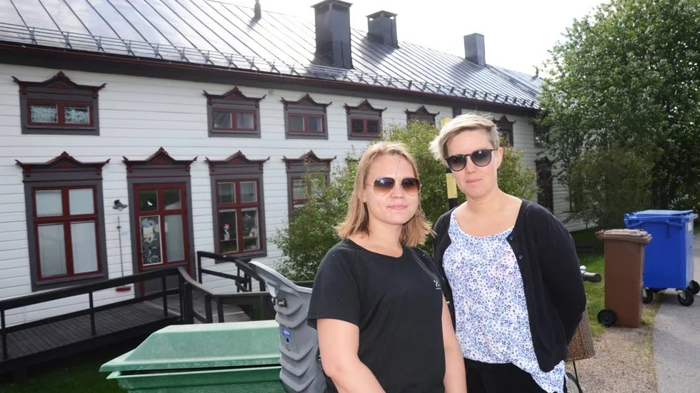 Tina Lahti och Ida Krypsjö
