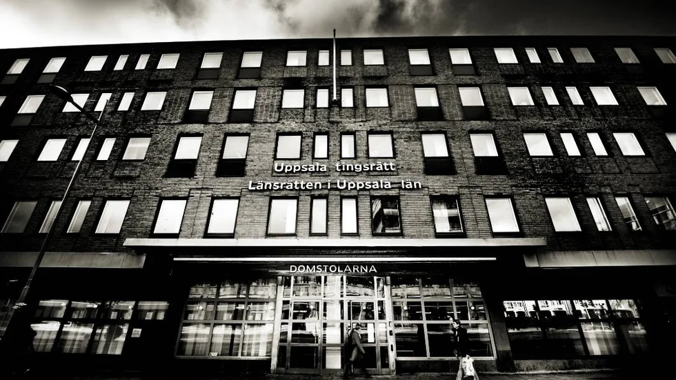 Uppsala tingsrätt på Kungsgatan.