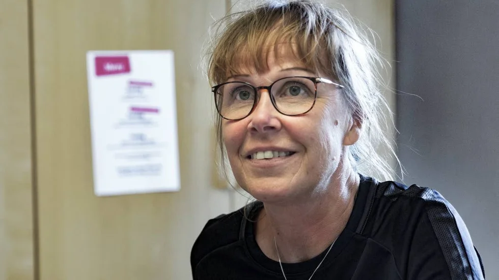 Verksamheetschefen Ulrica Backlund njuter av att gå runt i Fyrisgårdens olika rum och se deltagarna skapa och röra på sig.