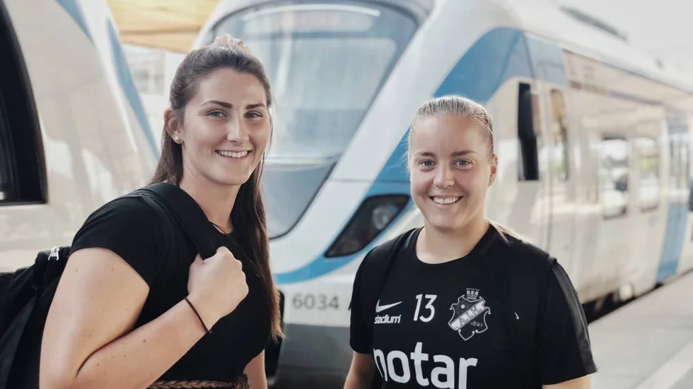 Lovisa Koss och Fanny Lång.