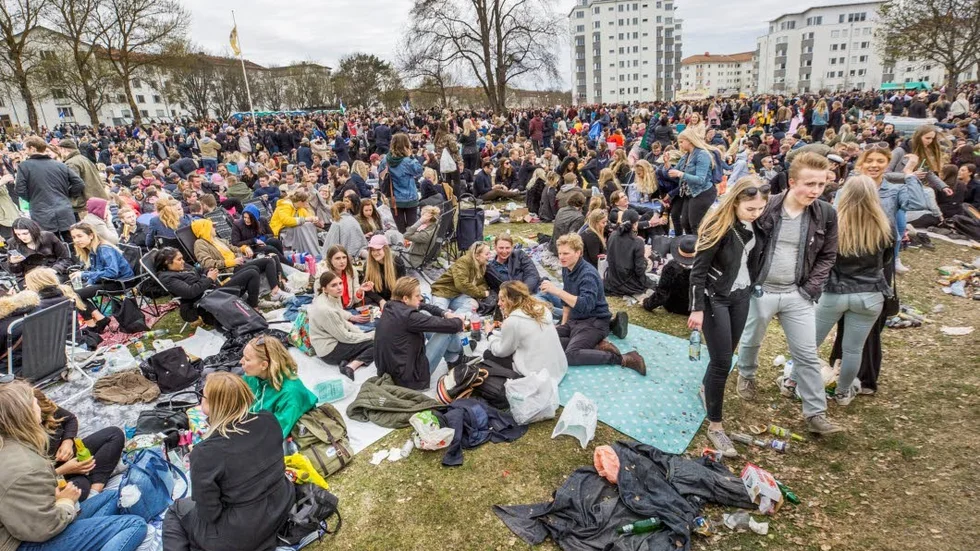 UNT var på plats i Ekonomikumparken, men även runtom